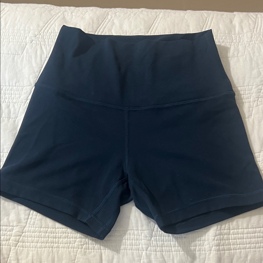Lululemon Blue Align Shorts 4” inseam